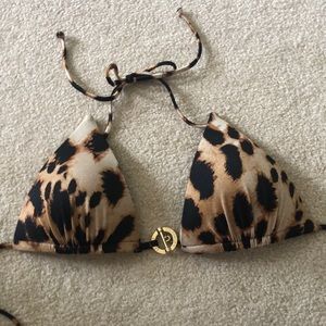 Triangle bathing suit top